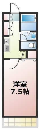 辻産業第１０ビルの間取り