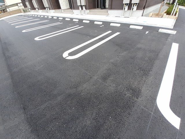 ハウオリエルアの駐車場