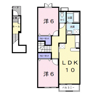 【間取り】 | シェーネⅠ