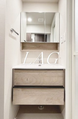 【洗面所】 | デュオフラッツ池袋 | 独立洗面台です。