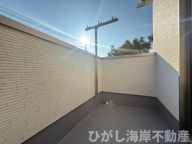 大磯町東小磯　新築戸建　全２棟のバルコニー|バルコニー