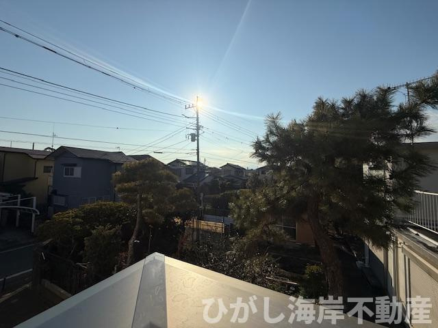 大磯町東小磯　新築戸建　全２棟の展望|バルコニーからの眺望