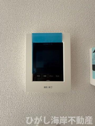 大磯町東小磯　新築戸建　全２棟のセキュリティ|TVモニター付きインターフォン