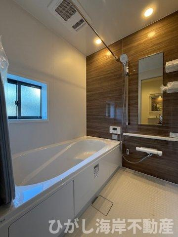 大磯町東小磯　新築戸建　全２棟の浴室|1坪タイプ　ユニットバス