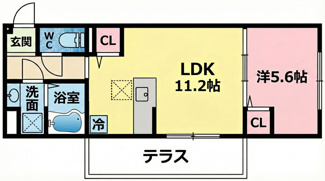【間取り】 | FleurII