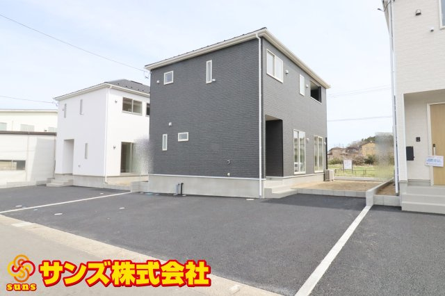 岩瀬郡鏡石町境　　　２号棟　　　鏡石第１小学校、鏡石中学区