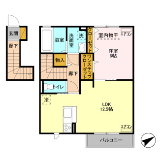 【間取り】 | フォーゲルテラス　グリューンⅤ | フォーゲルテラス　グリューンⅤ