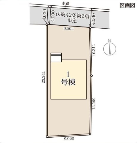 リーブルガーデンS前橋市江田町第４　１号棟の区画図|駐車場もキレイに整備されています。並列３台以上駐車可能です！