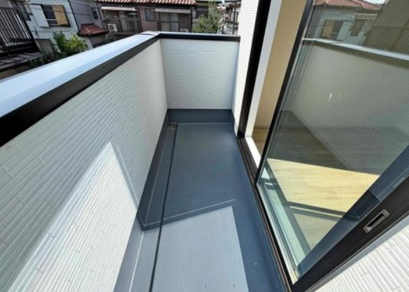 【新築】坂戸市千代田７期 全１棟のバルコニー|陽当り良好なバルコニーです