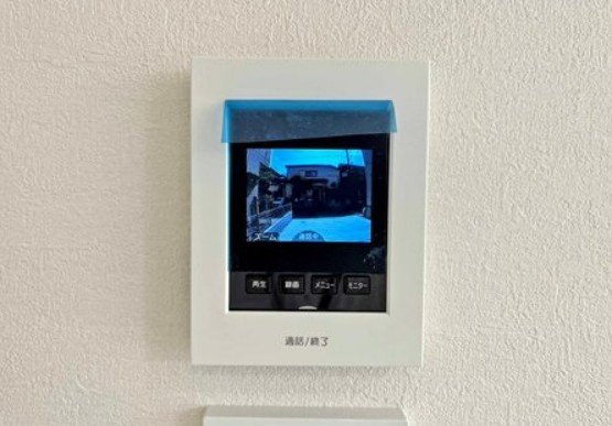 【新築】坂戸市千代田７期 全１棟のセキュリティ|TVモニター付きインターフォン付き