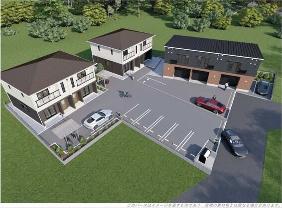 アスフォートの駐車場