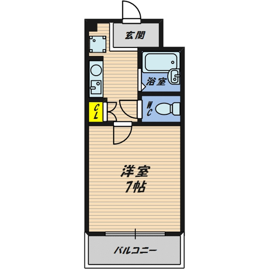 【間取り】 | ベル・ビュー横堤