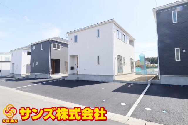 岩瀬郡鏡石町境　　　３号棟　　　鏡石第１小学校、鏡石中学区