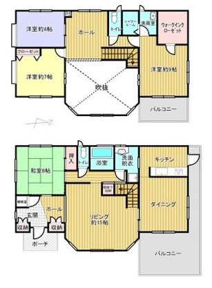 【間取り】 | イトーピアA地区　戸建