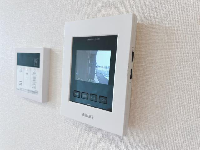 （仮称）市原市八幡新築アパートのセキュリティ|カメラ付インターホン（イメージ）