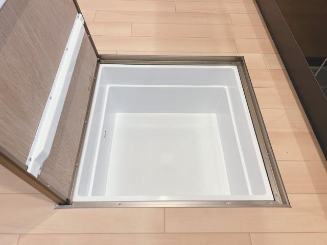 （仮称）市原市八幡新築アパートの収納|床下収納（イメージ）