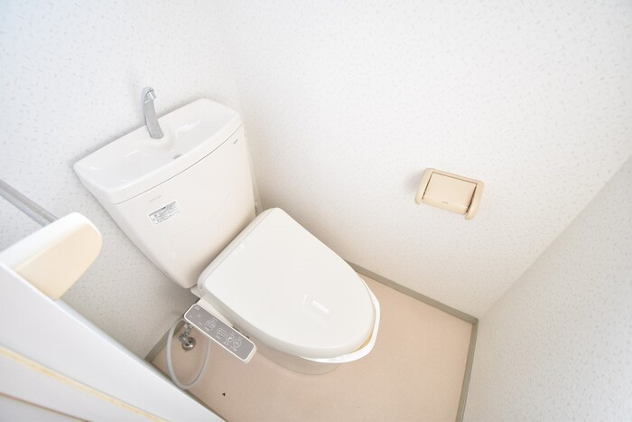 コーポラスＹ.Ｏ 北棟のトイレ|温水洗浄暖房便座