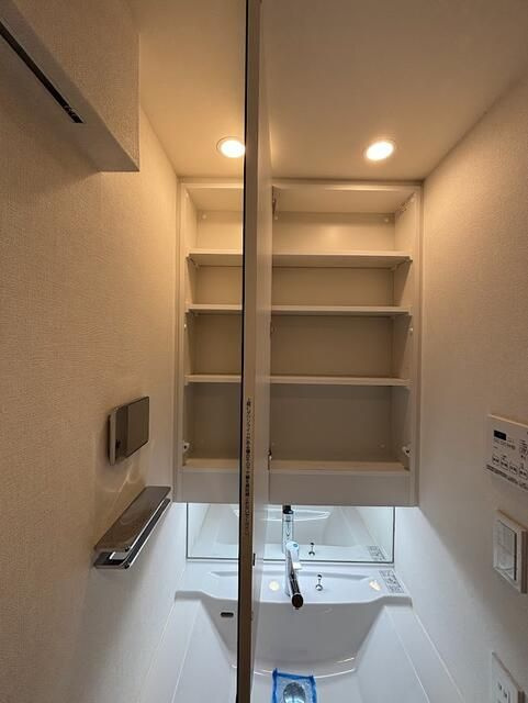 ルーラル二十四番館の洗面所