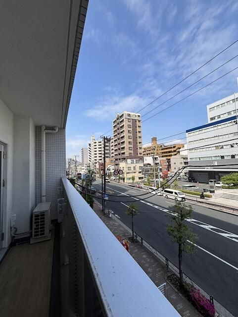 ルーラル二十四番館のバルコニー