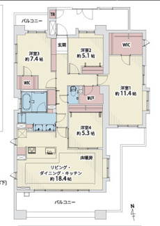  | 【ローレルコート徳川】✨️仲介手数料無料✨️東白壁小学校・冨士中学校