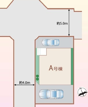 新築一戸建て 川越市石原町の区画図