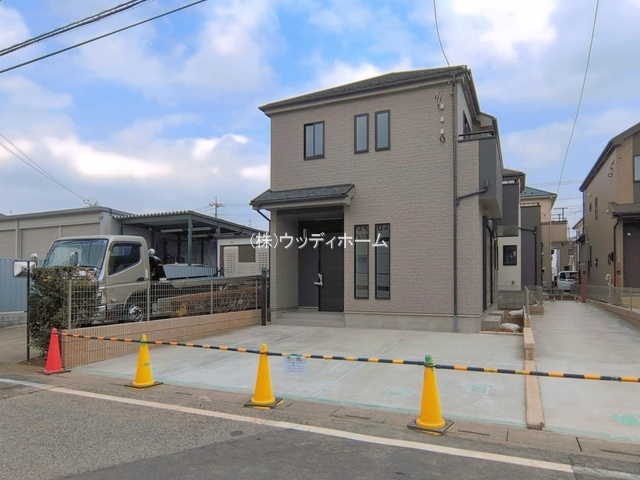 越谷市花田4丁目　新築一戸建て　A号棟の外観