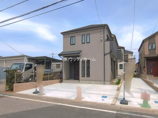 越谷市花田4丁目　新築一戸建て　A号棟の外観