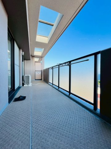 プレステージ垂水ジェームス山のバルコニー