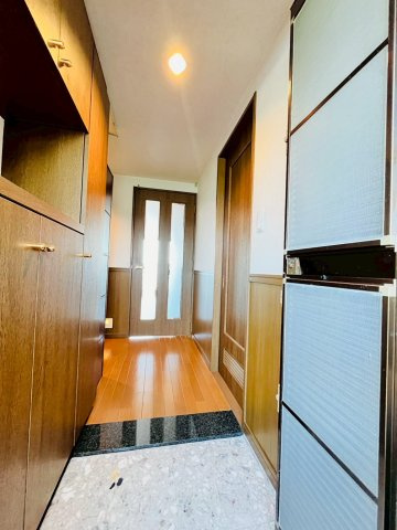 プレステージ垂水ジェームス山の玄関