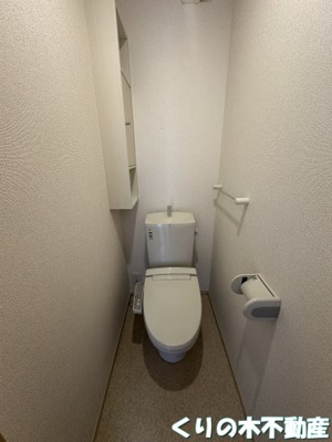 【トイレ】 | ツインズハウスＭ | 落ち着いたトイレです