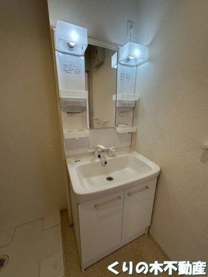 【洗面所】 | ツインズハウスＭ | 脱衣スペースもあります