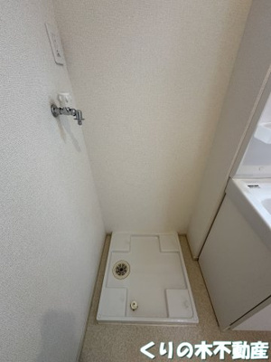 【設備】 | ツインズハウスＭ | 室内洗濯機置き場です