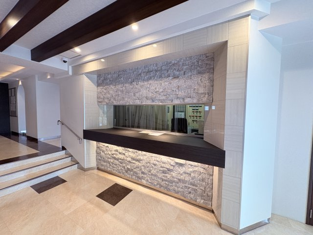 首里ハイム観音堂前の玄関