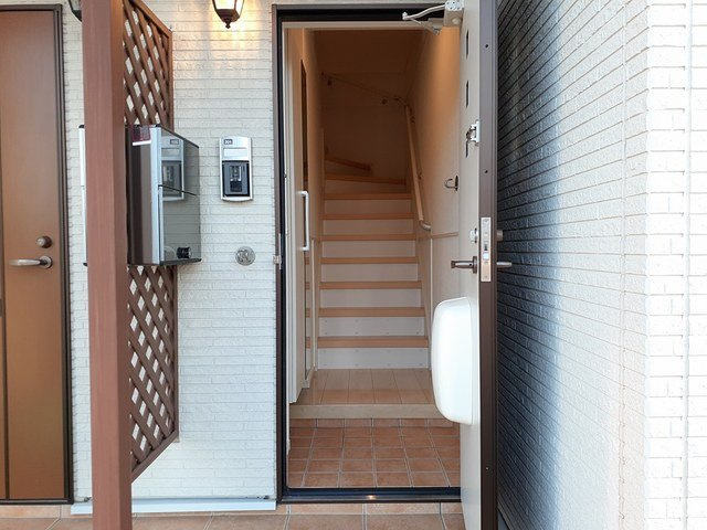 クランデールの玄関