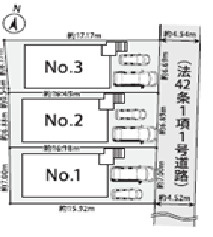厚木市妻田東1丁目　新築戸建　全３棟　No.1