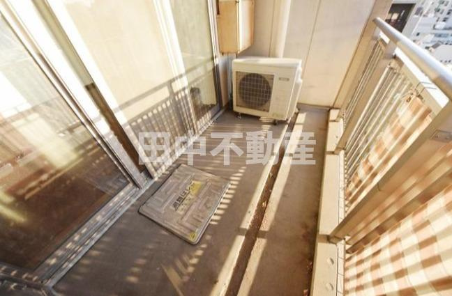 パークハウス芝タワーのバルコニー