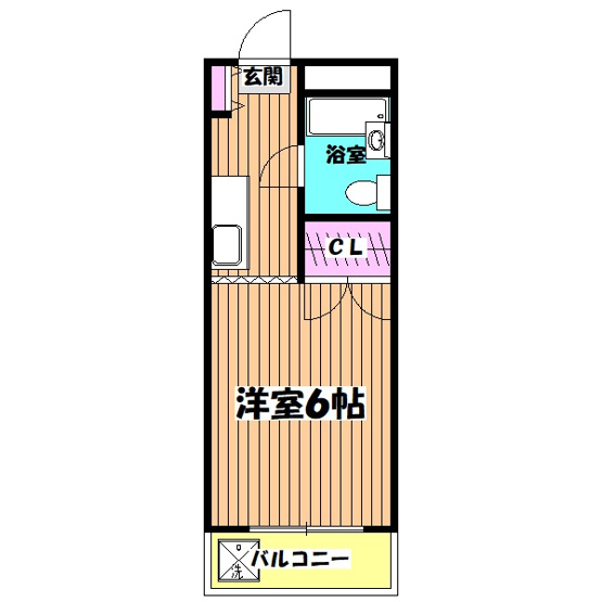 【間取り】 | キャッスル羽村