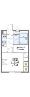 【間取り】 | レオパレス谷保第三公園