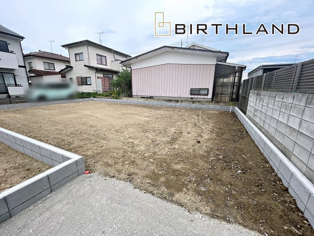 【建築条件なし売地】　郡山市安積町12期　安積第三小・安積第二中