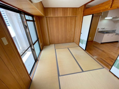 【和室】 | コーポ高月 | ※退去前の為、302号室の写真になっております　現状優先です