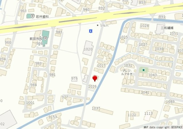 中古戸建　和歌山市園部の地図
