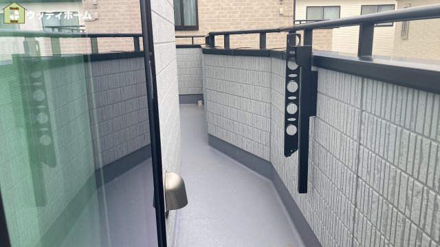 越谷市花田4丁目　新築一戸建て　C号棟のバルコニー