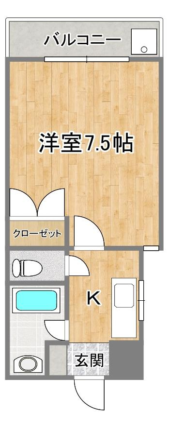 辻産業第５ビルの間取り