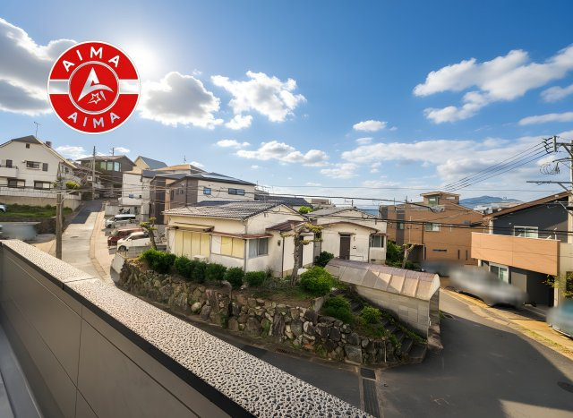 福岡市中央区輝国2丁目第1-2棟（1号棟）の展望|眺望や窓からの景色が良いと、家で過ごす時間も快適です。