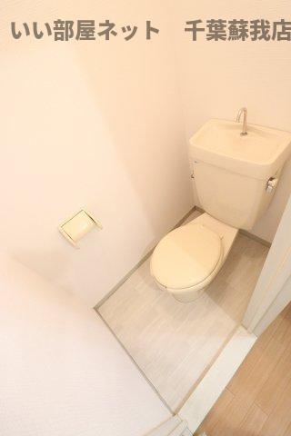 メゾンフローラおゆみ野のトイレ|トイレもきれいです