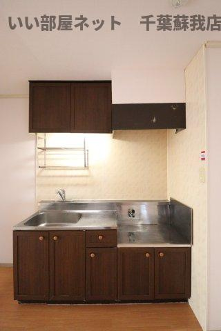 メゾンフローラおゆみ野のキッチン|きれいなキッチンです