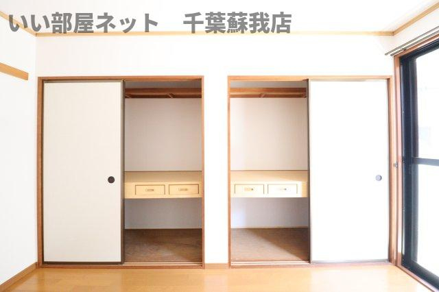 メゾンフローラおゆみ野の収納|専用の収納スペースです