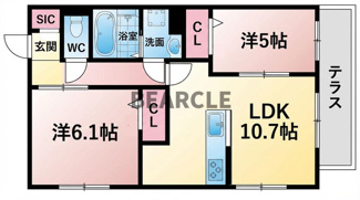 【間取り】 | FleurII