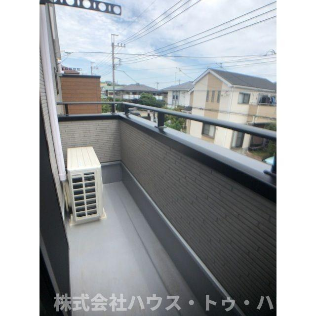 Kolet柏常盤台#02のバルコニー