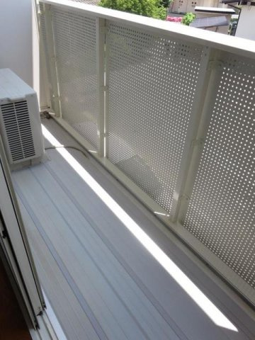 ベルメゾン法花のバルコニー|陽当たり良好なバルコニーです
